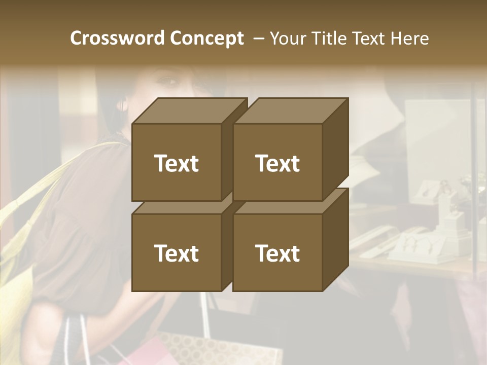 Senior  Care Grandmother PowerPoint Template