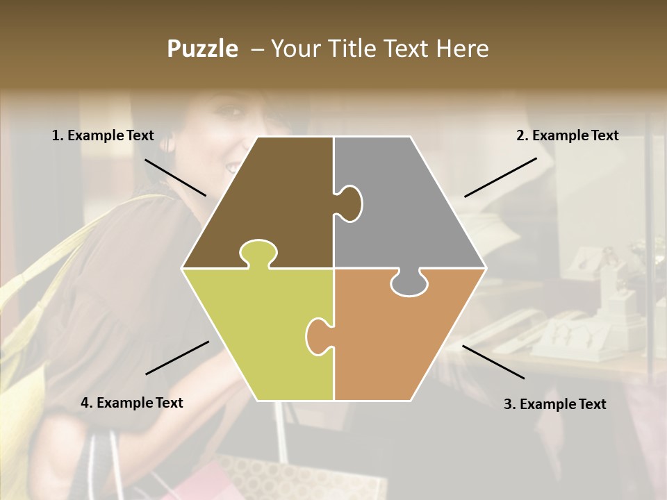 Senior  Care Grandmother PowerPoint Template