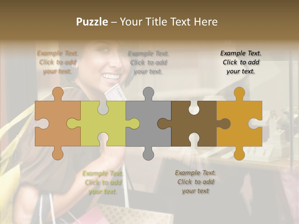 Senior  Care Grandmother PowerPoint Template