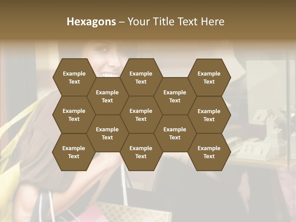 Senior  Care Grandmother PowerPoint Template