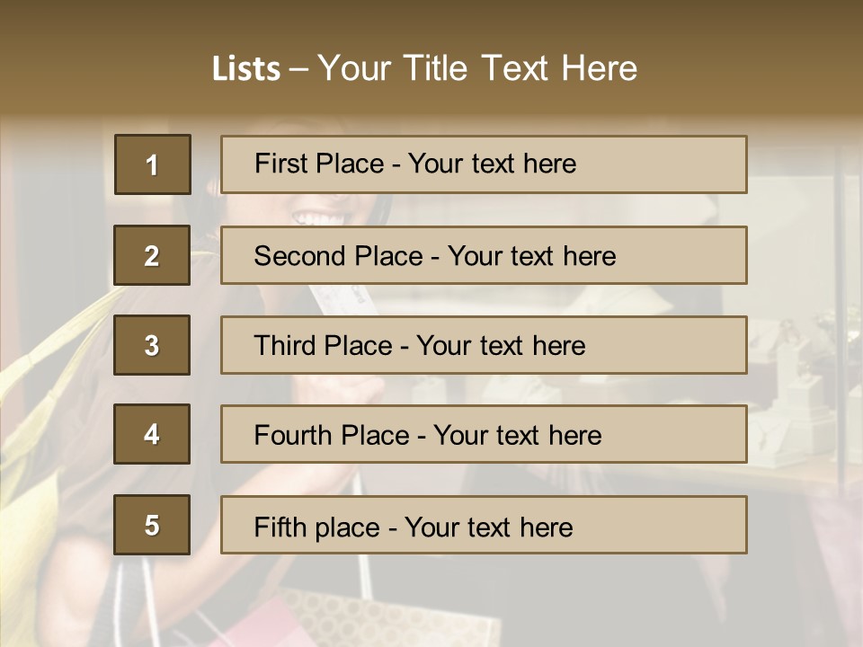 Senior  Care Grandmother PowerPoint Template
