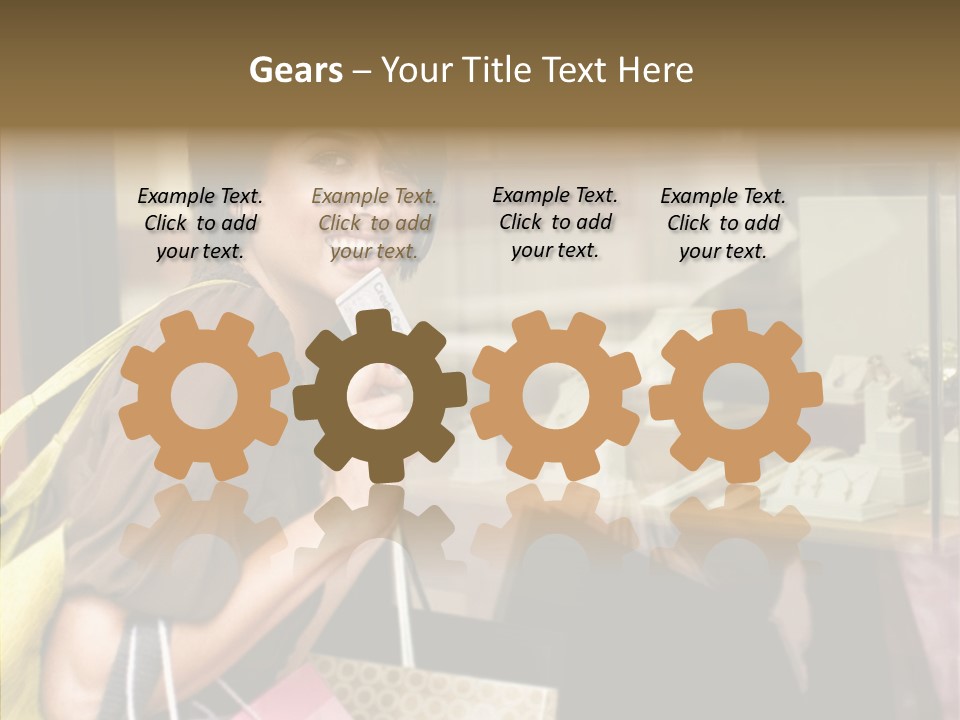 Senior  Care Grandmother PowerPoint Template