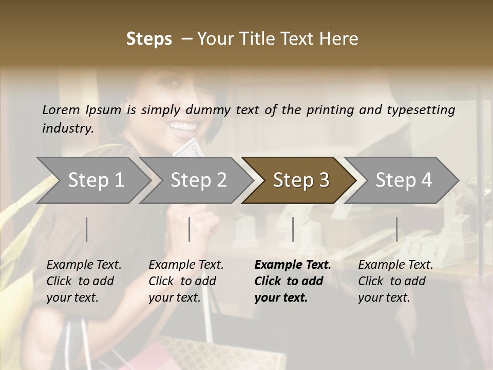 Senior  Care Grandmother PowerPoint Template