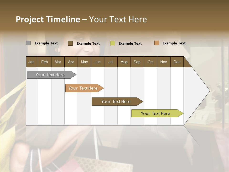 Senior  Care Grandmother PowerPoint Template