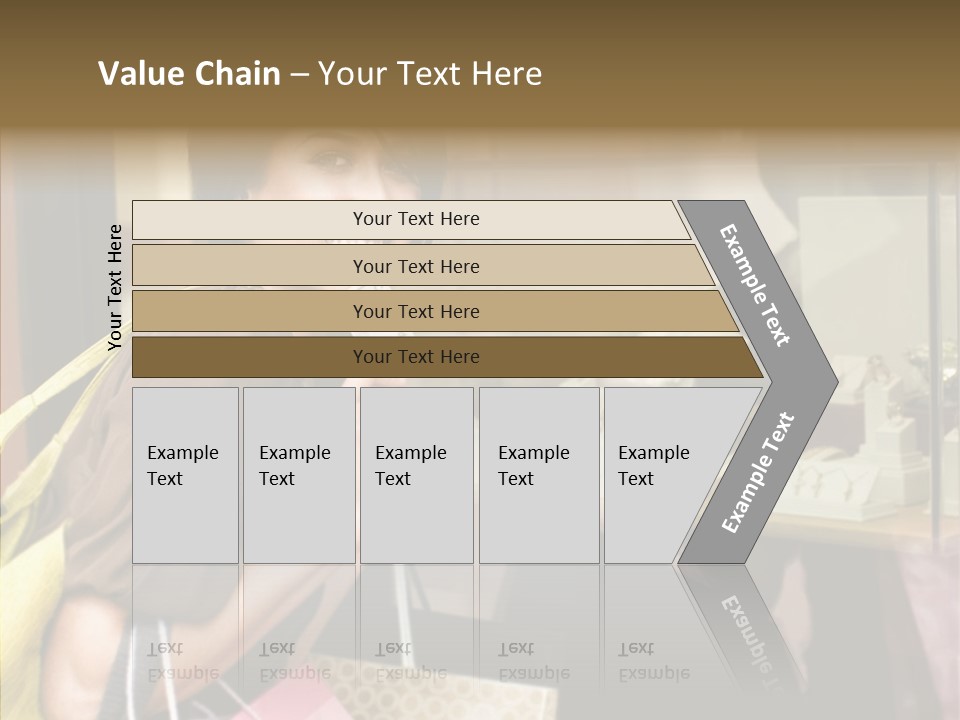 Senior  Care Grandmother PowerPoint Template