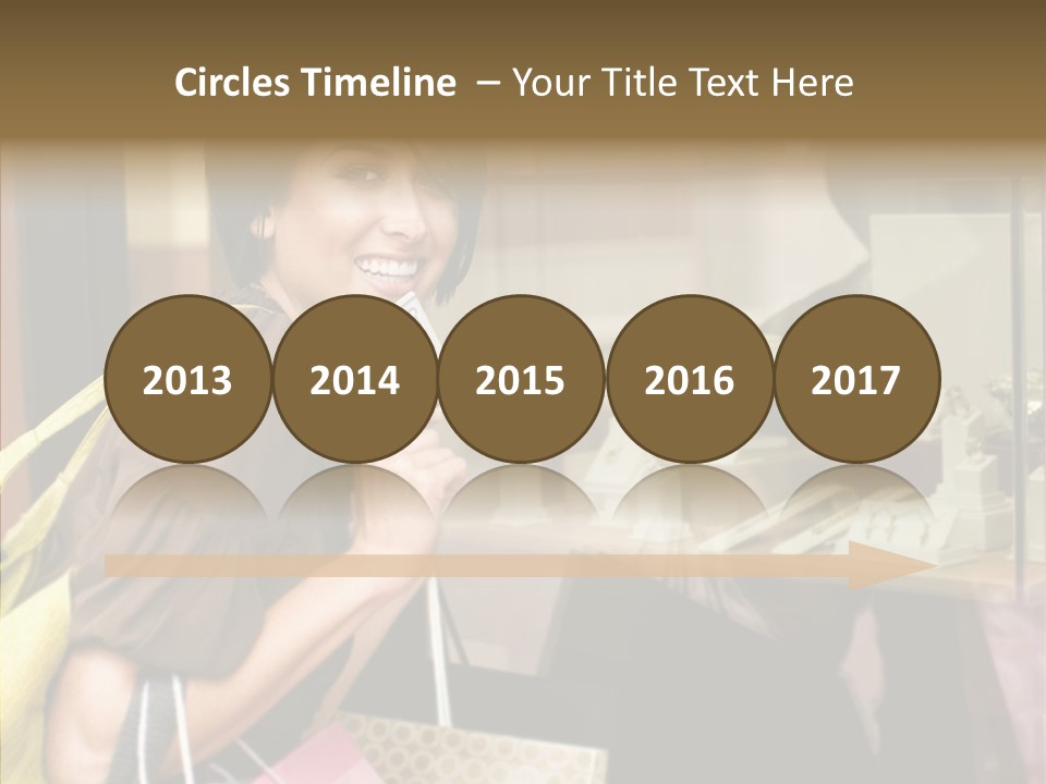 Senior  Care Grandmother PowerPoint Template