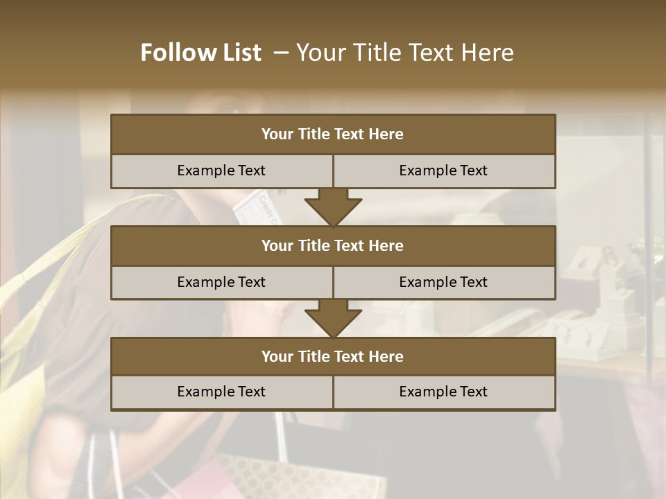 Senior  Care Grandmother PowerPoint Template