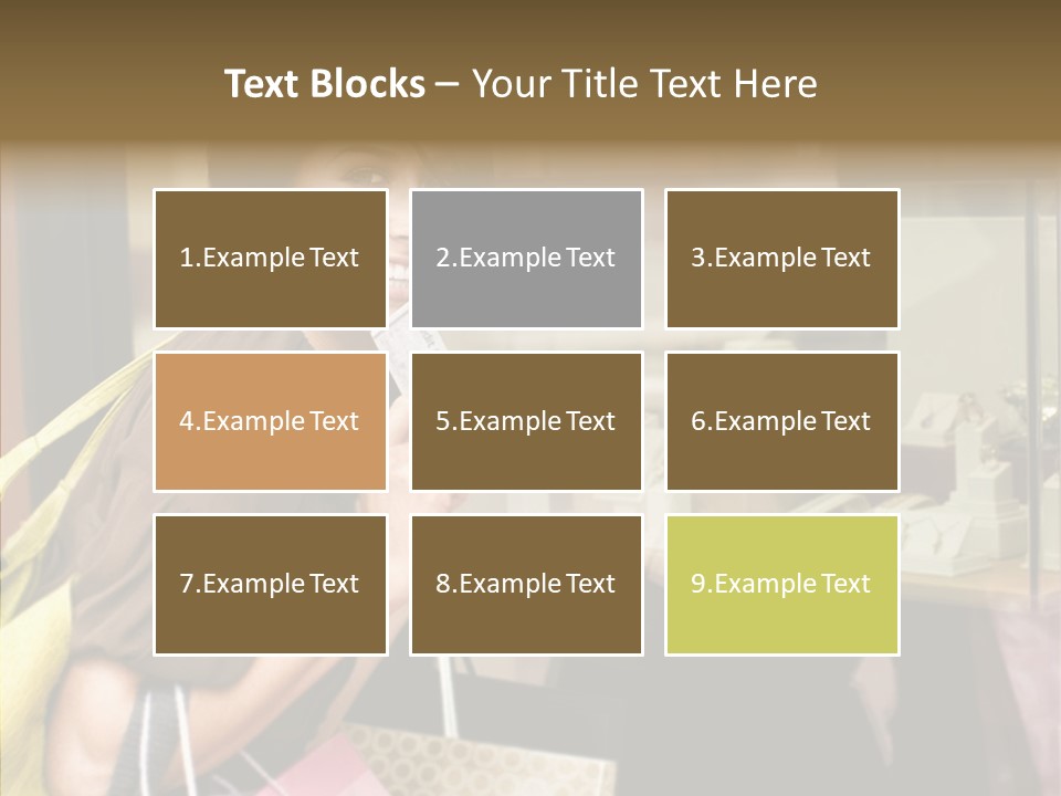 Senior  Care Grandmother PowerPoint Template