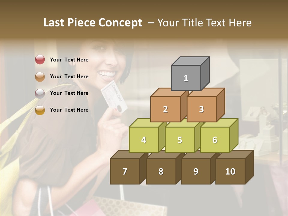 Senior  Care Grandmother PowerPoint Template