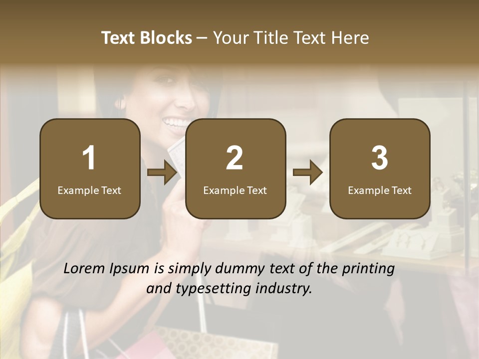 Senior  Care Grandmother PowerPoint Template