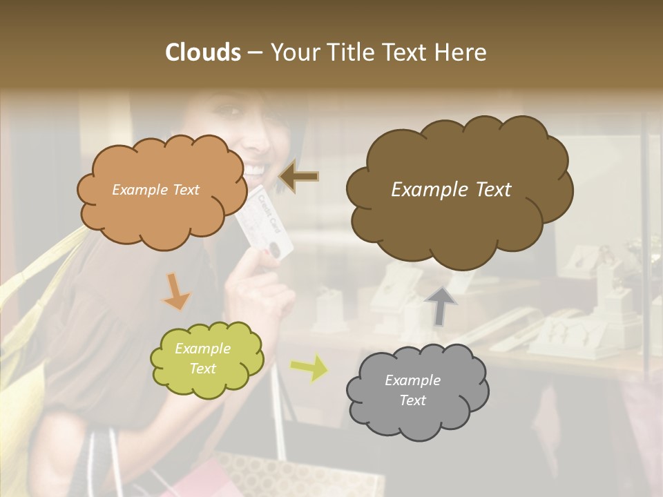 Senior  Care Grandmother PowerPoint Template