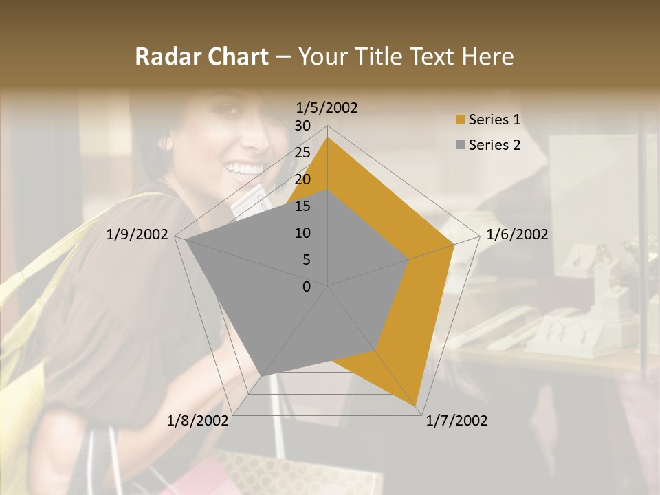 Senior  Care Grandmother PowerPoint Template