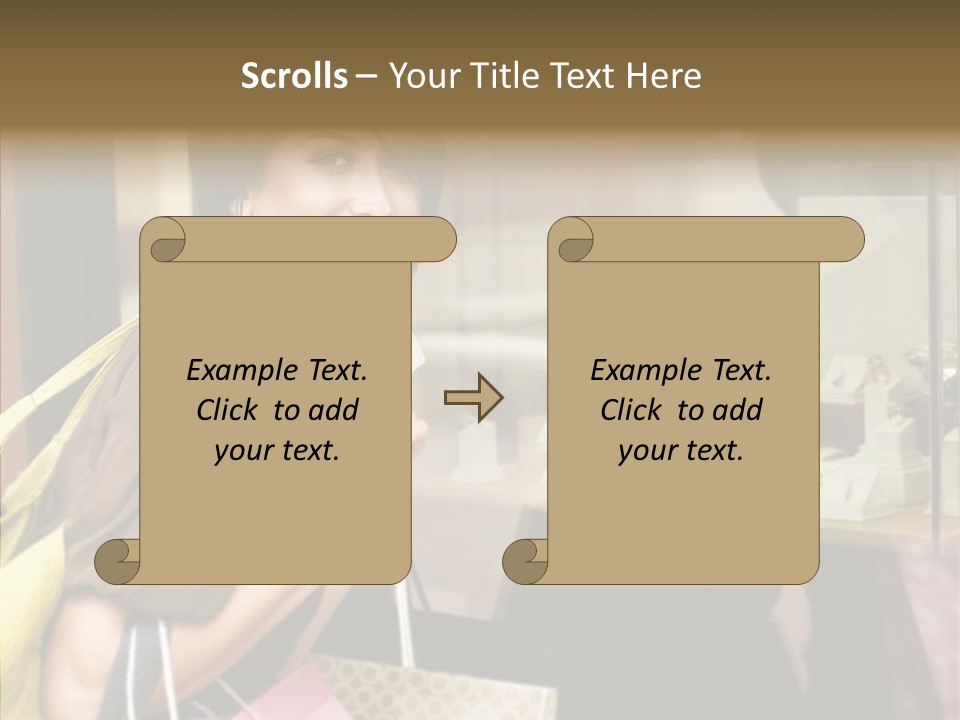 Senior  Care Grandmother PowerPoint Template
