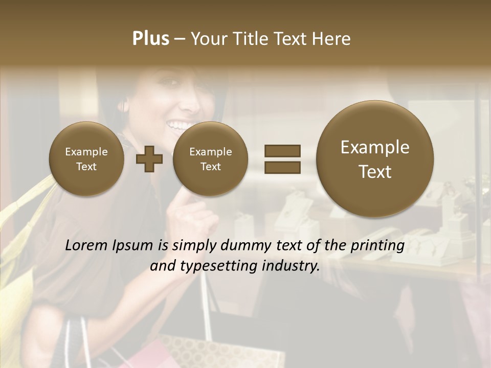 Senior  Care Grandmother PowerPoint Template