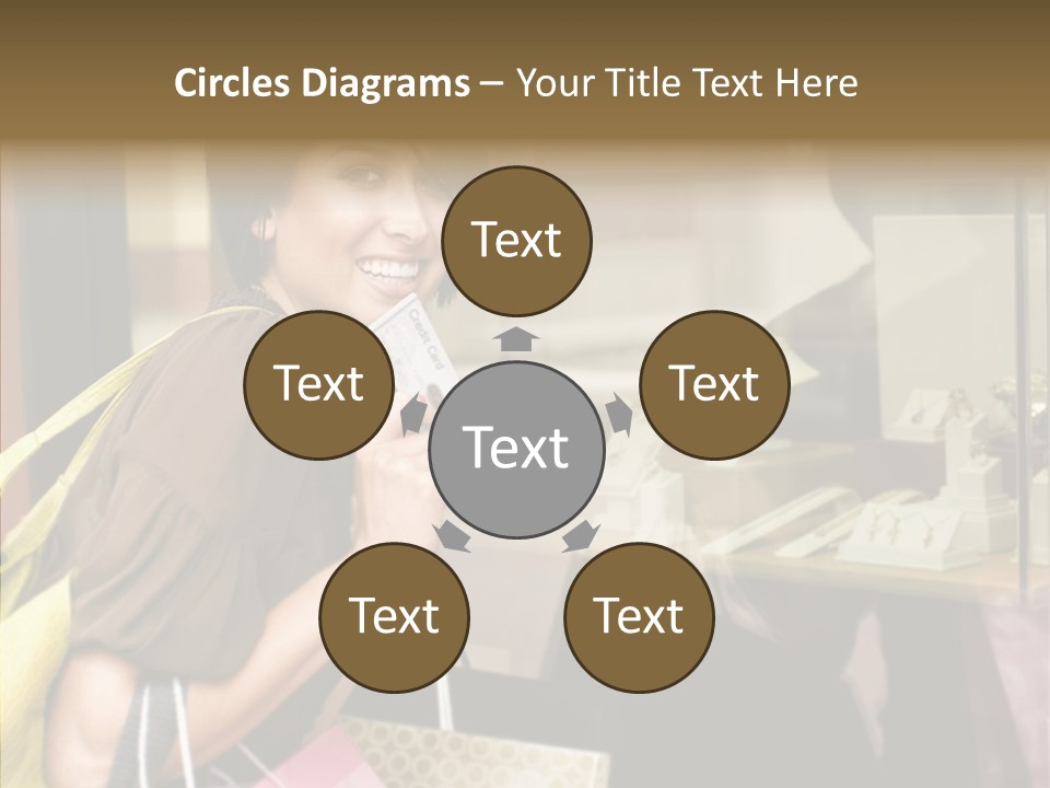 Senior  Care Grandmother PowerPoint Template