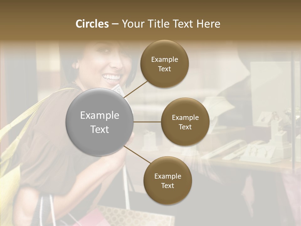 Senior  Care Grandmother PowerPoint Template