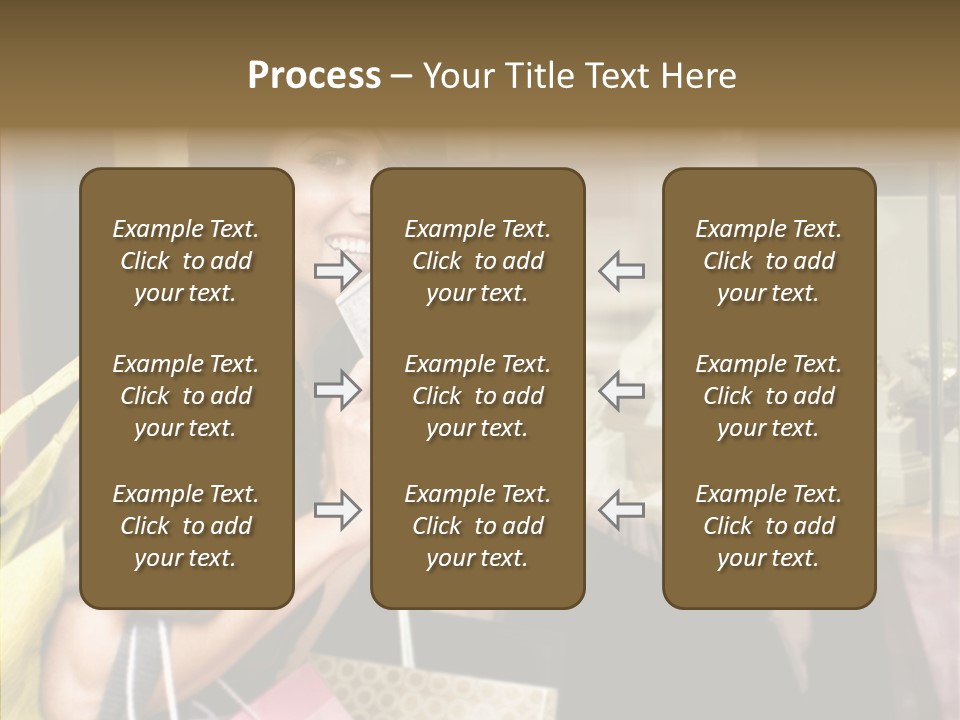Senior  Care Grandmother PowerPoint Template