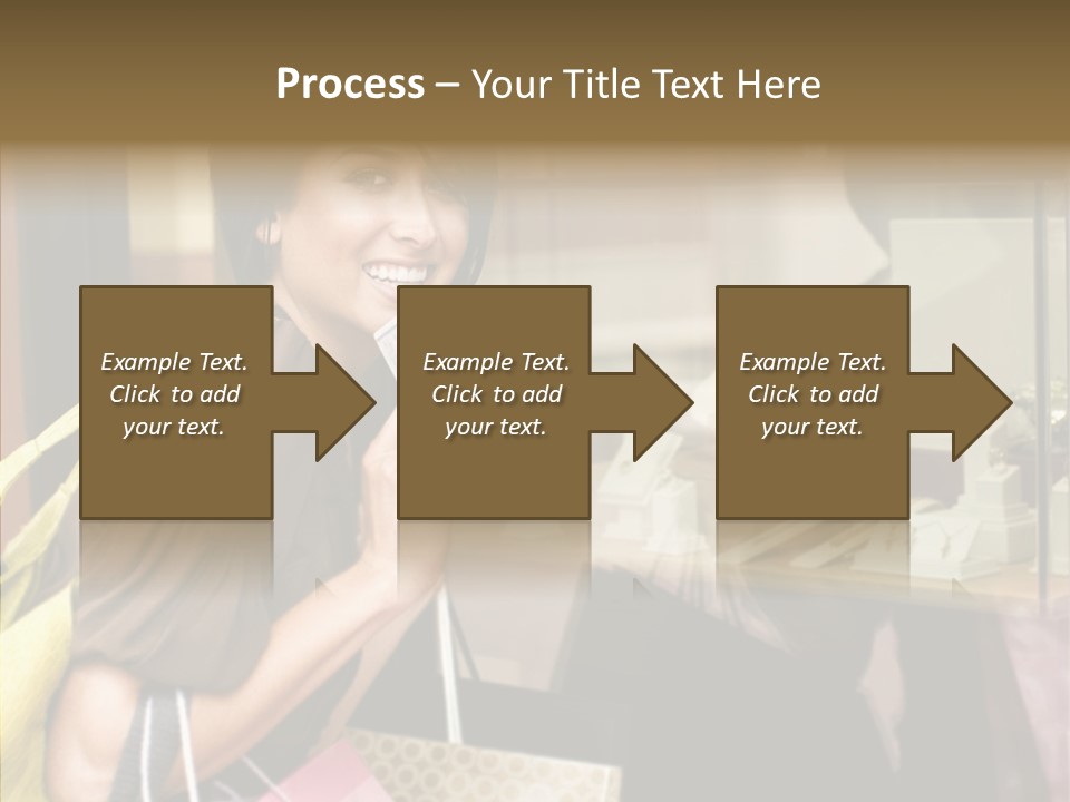 Senior  Care Grandmother PowerPoint Template