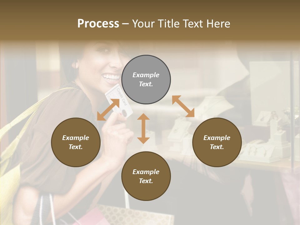 Senior  Care Grandmother PowerPoint Template