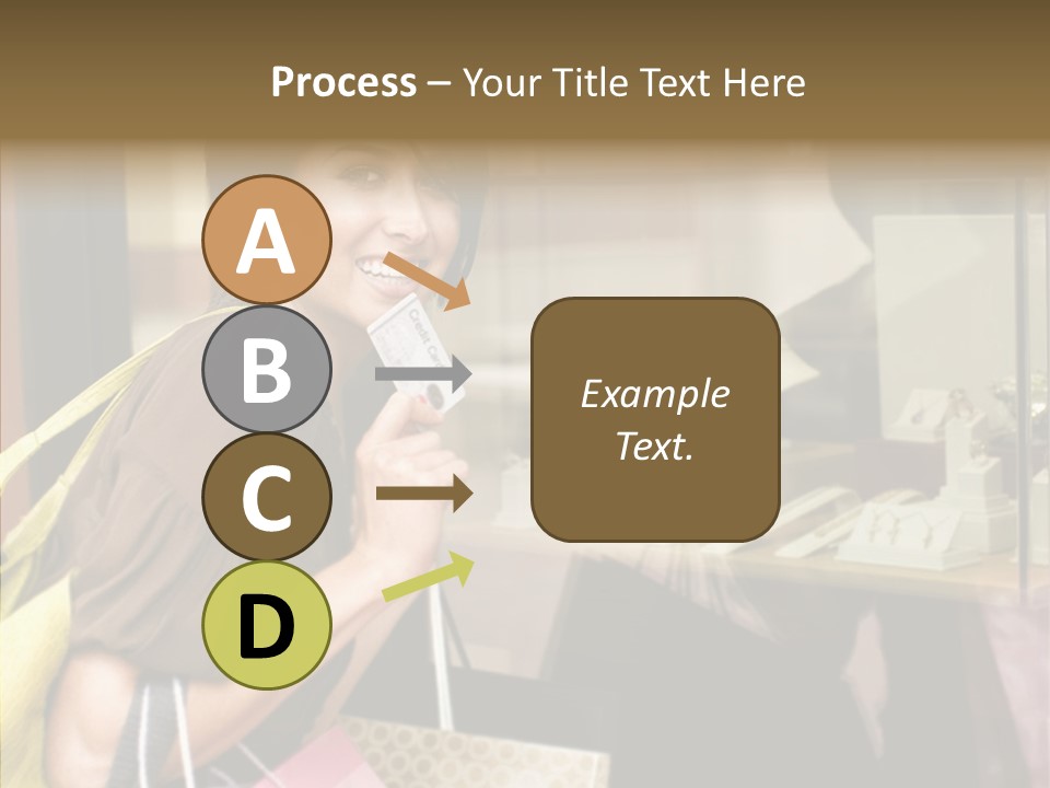 Senior  Care Grandmother PowerPoint Template