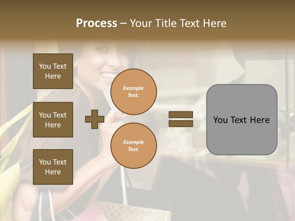 Senior  Care Grandmother PowerPoint Template