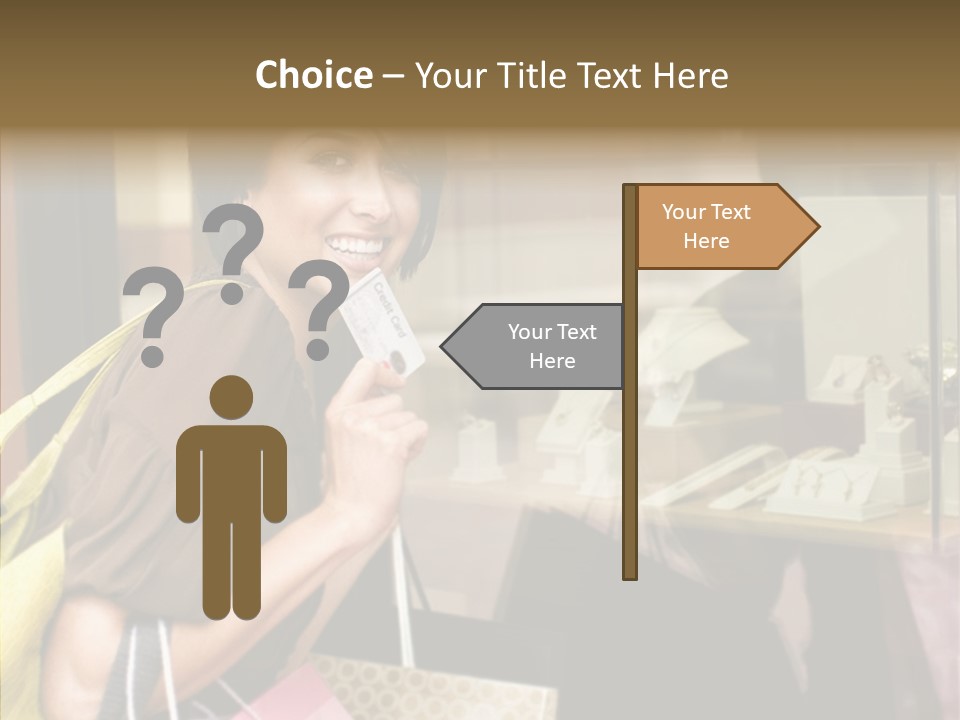 Senior  Care Grandmother PowerPoint Template