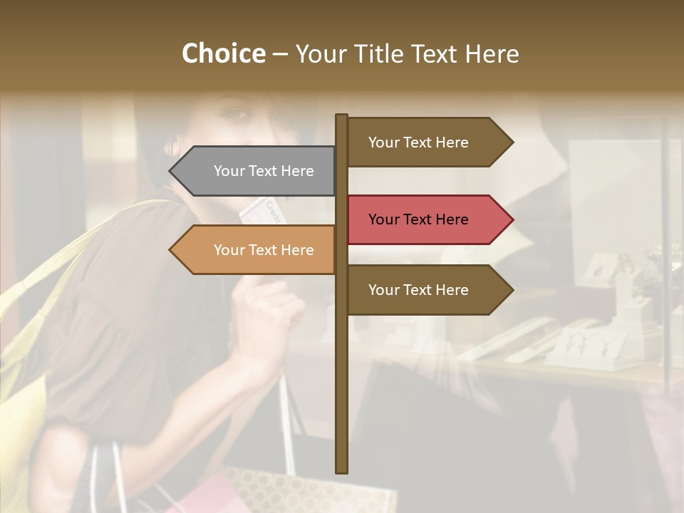 Senior  Care Grandmother PowerPoint Template