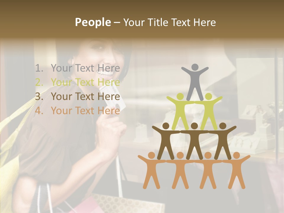 Senior  Care Grandmother PowerPoint Template