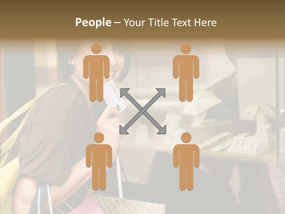 Senior  Care Grandmother PowerPoint Template