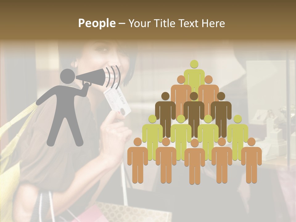 Senior  Care Grandmother PowerPoint Template