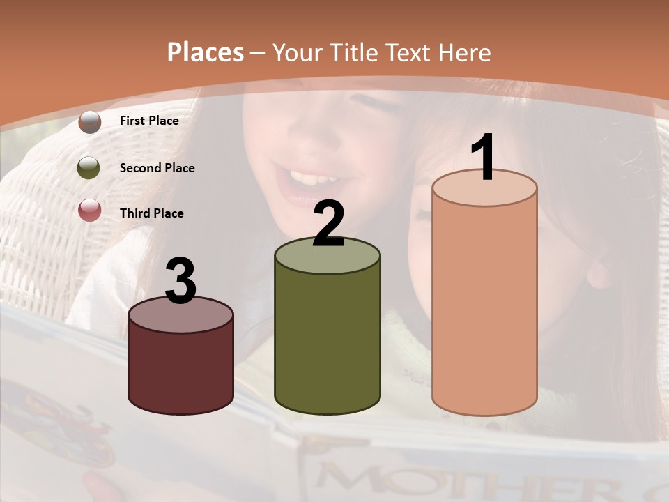 Female Helping Hand Caregiver PowerPoint Template