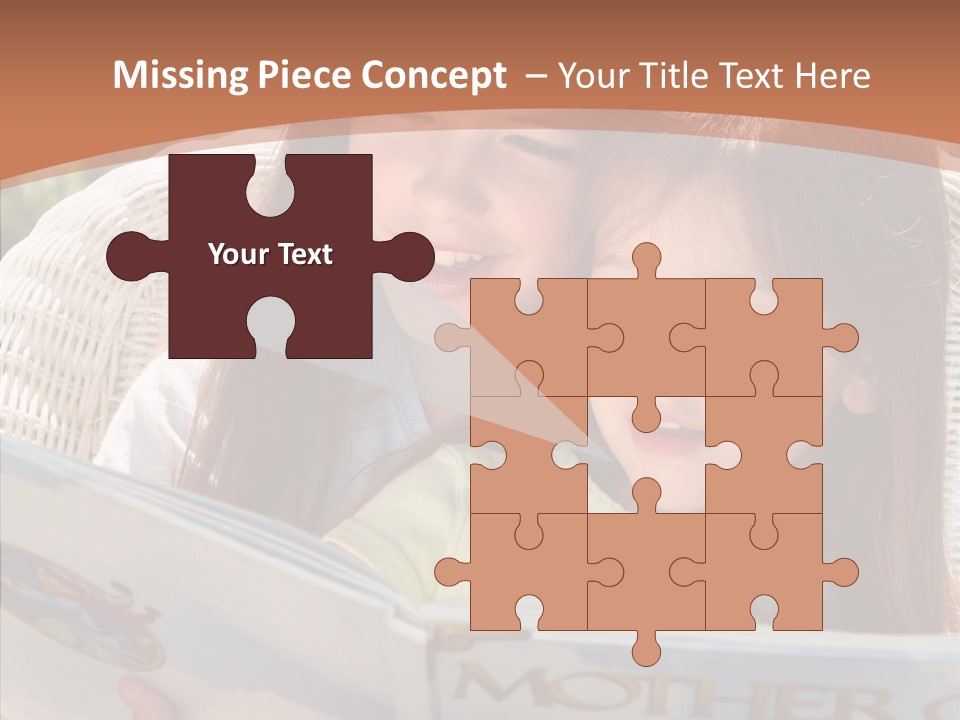 Female Helping Hand Caregiver PowerPoint Template