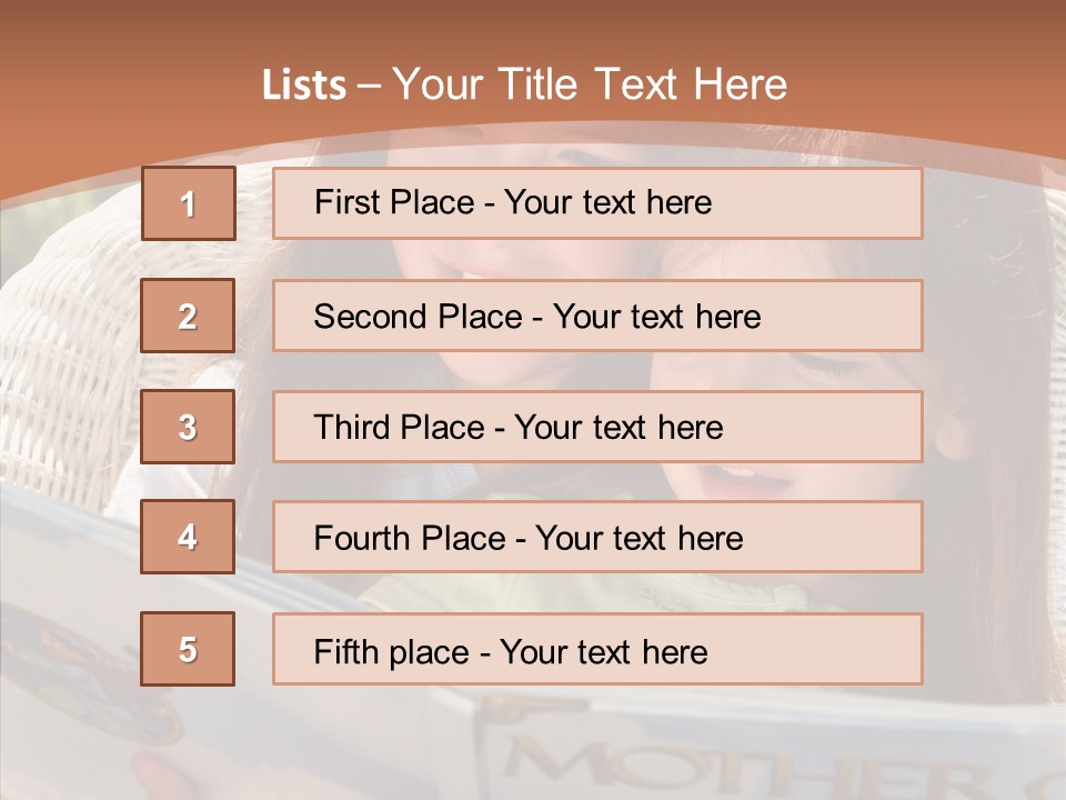 Female Helping Hand Caregiver PowerPoint Template