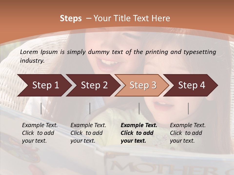 Female Helping Hand Caregiver PowerPoint Template