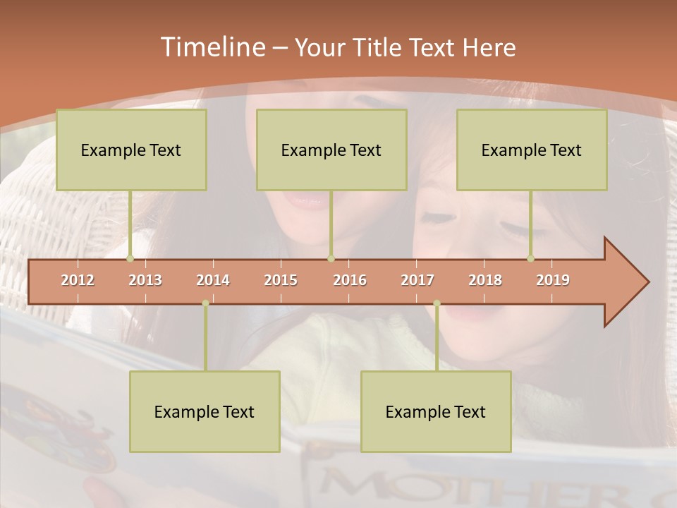 Female Helping Hand Caregiver PowerPoint Template