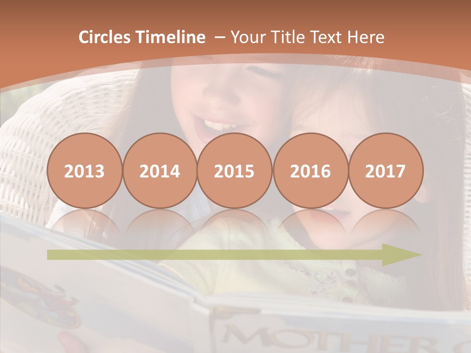 Female Helping Hand Caregiver PowerPoint Template