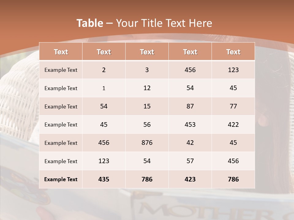 Female Helping Hand Caregiver PowerPoint Template
