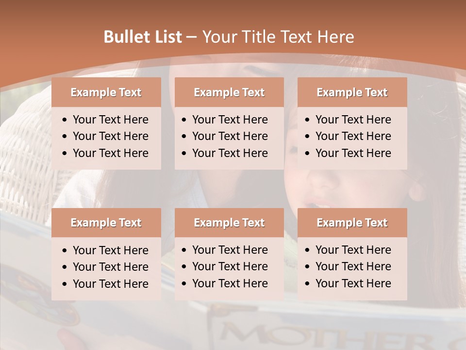 Female Helping Hand Caregiver PowerPoint Template