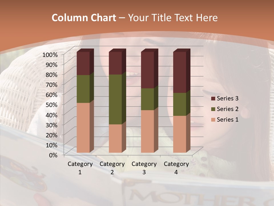 Female Helping Hand Caregiver PowerPoint Template