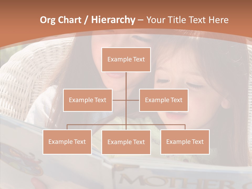 Female Helping Hand Caregiver PowerPoint Template