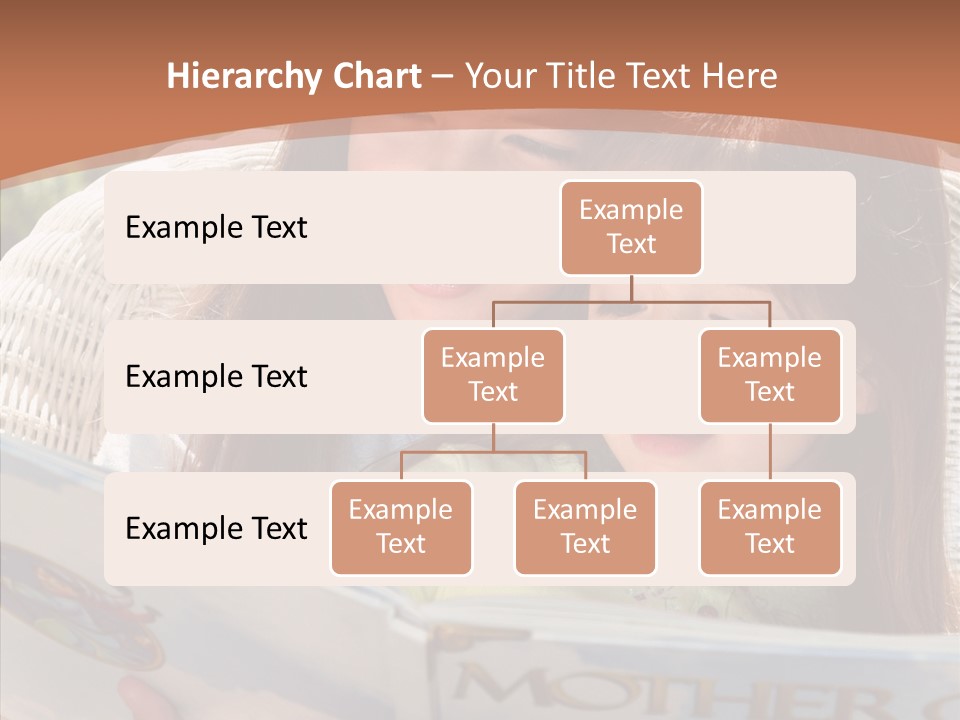 Female Helping Hand Caregiver PowerPoint Template