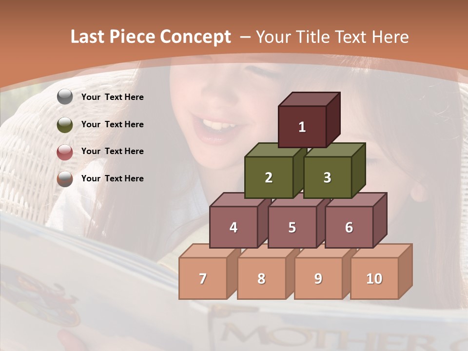 Female Helping Hand Caregiver PowerPoint Template