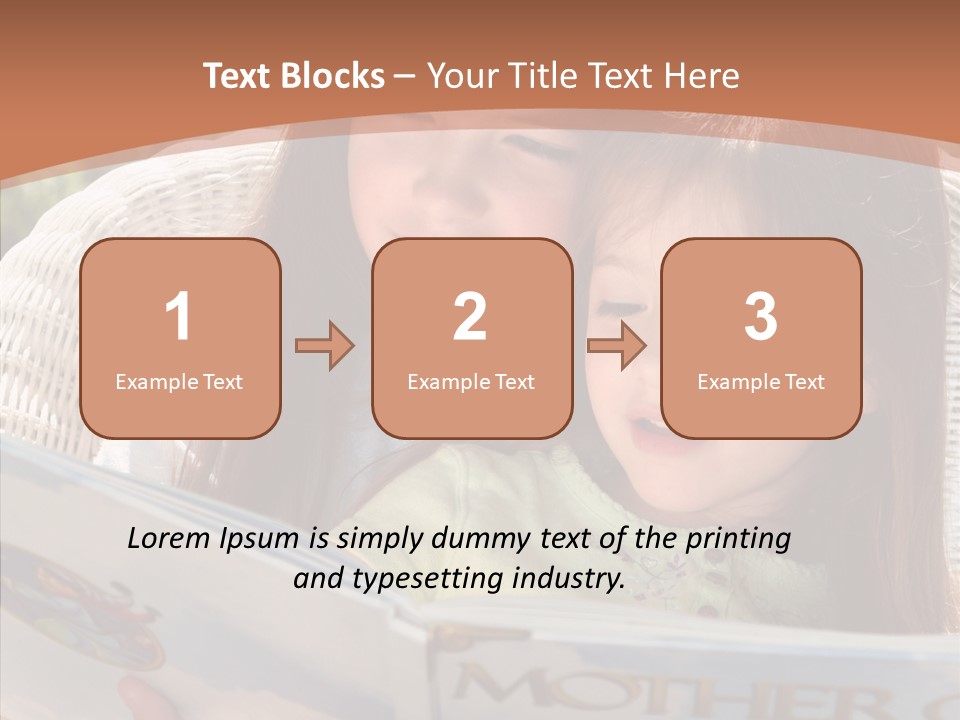 Female Helping Hand Caregiver PowerPoint Template
