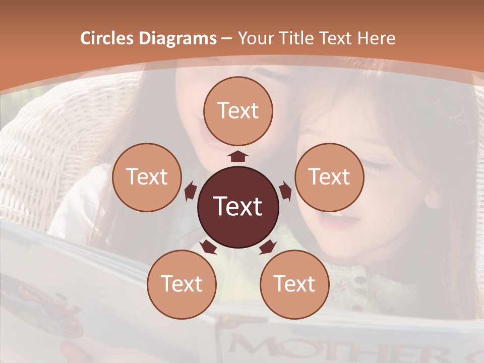 Female Helping Hand Caregiver PowerPoint Template