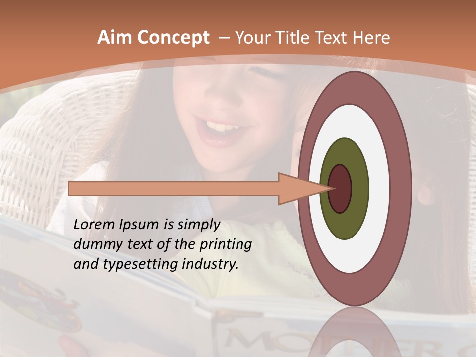 Female Helping Hand Caregiver PowerPoint Template