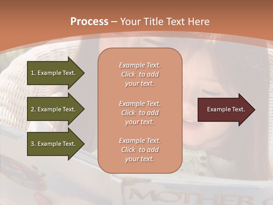 Female Helping Hand Caregiver PowerPoint Template