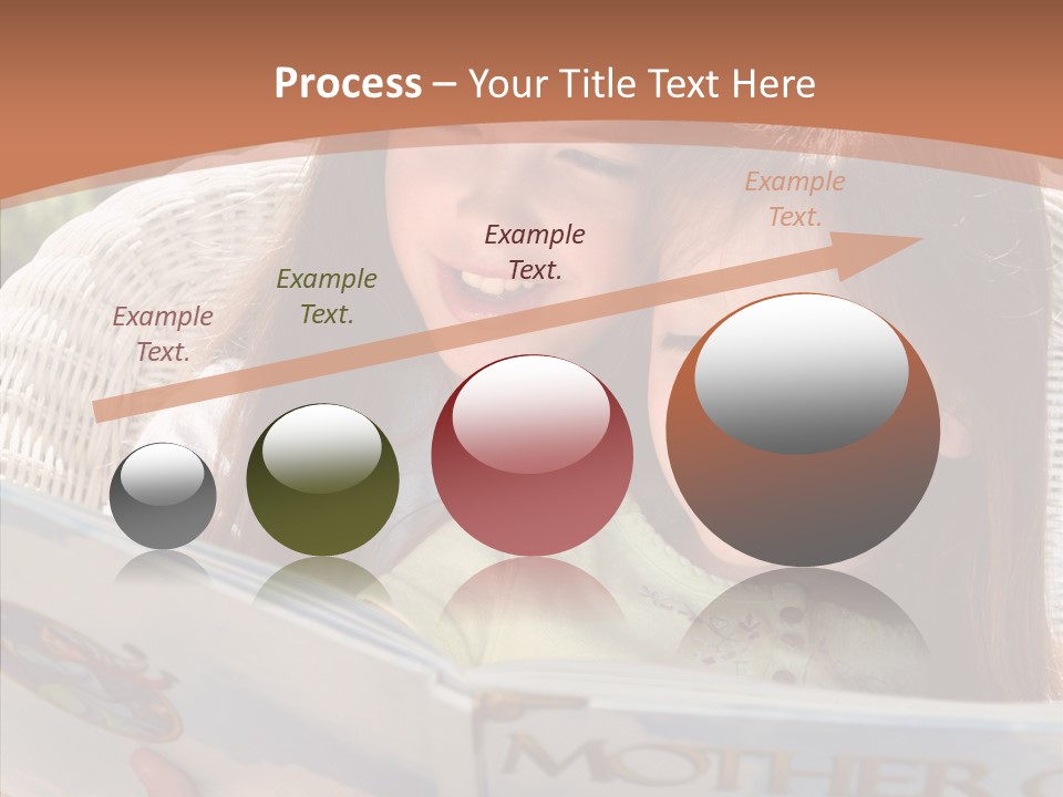 Female Helping Hand Caregiver PowerPoint Template