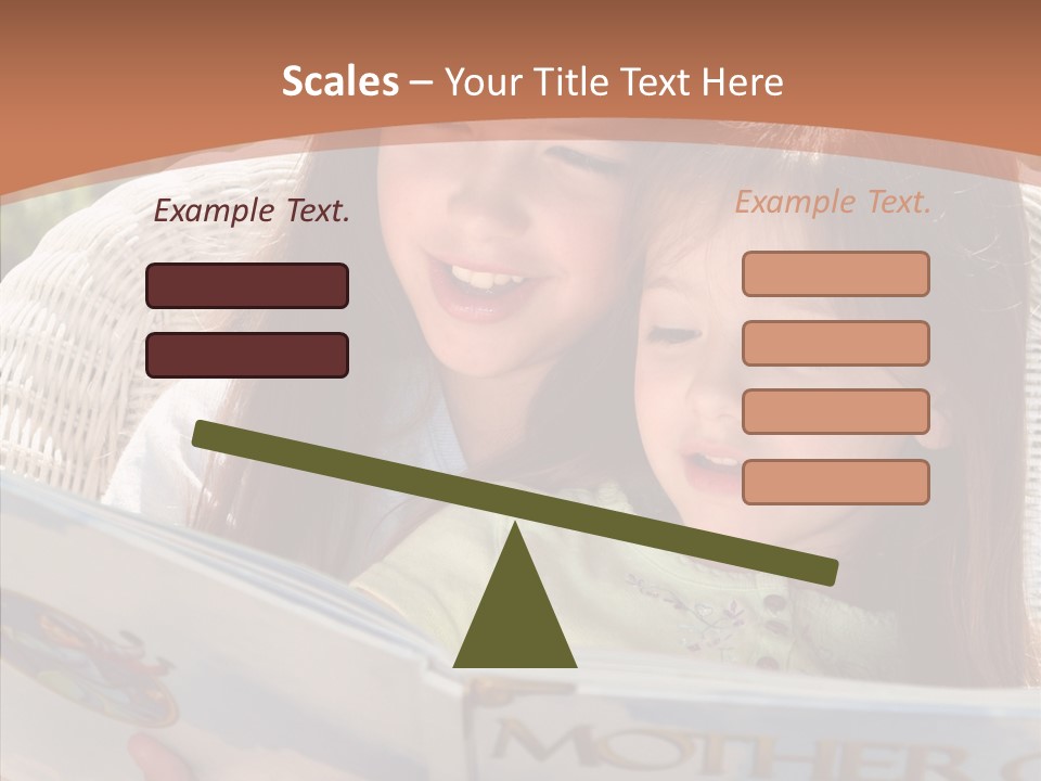 Female Helping Hand Caregiver PowerPoint Template