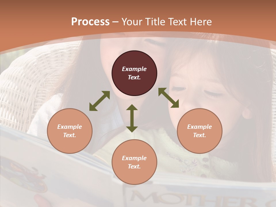 Female Helping Hand Caregiver PowerPoint Template