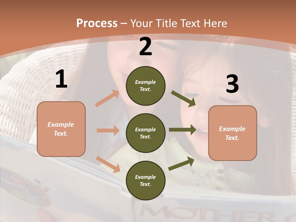Female Helping Hand Caregiver PowerPoint Template